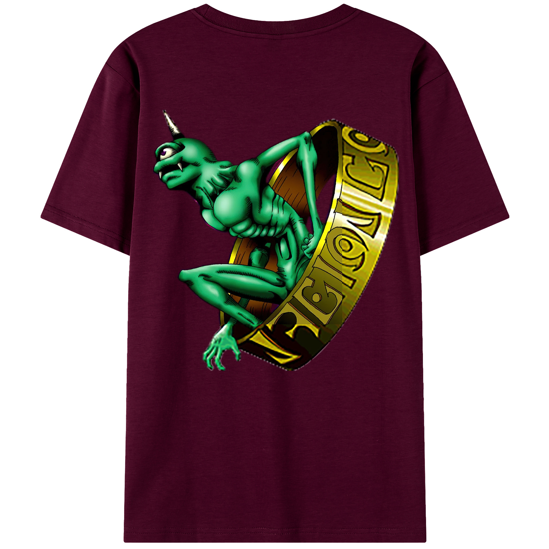 （画像用） 遊☆戯☆王 Yu-Gi-Oh! レディース半袖Tシャツ(バックプリント)